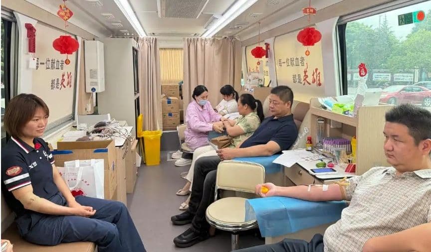 汇聚热血力量 彰显文明担当｜新田县集中开展无偿献血活动