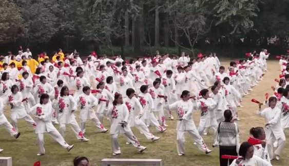 广东省佛山市八段锦公益教学进社区活动启动