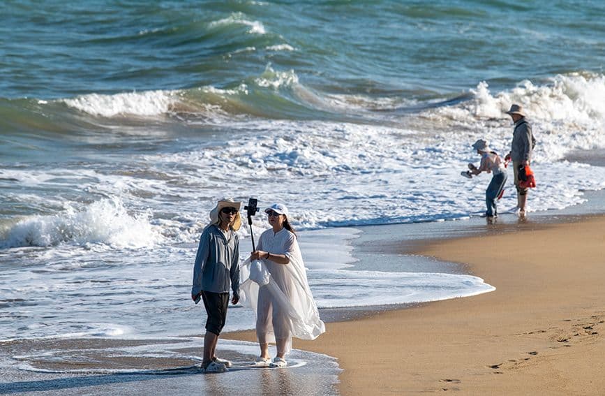 海南琼海：乐游博鳌海滨