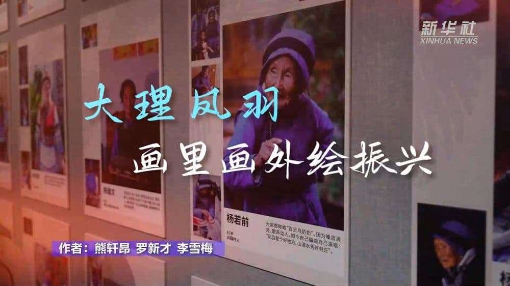 大理凤羽：画里画外绘振兴，让民族文化“活”在故事里