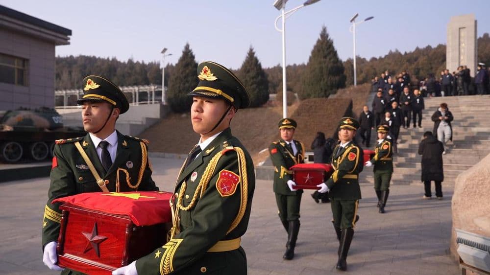 英魂归故里,山河念忠骨:山西黎城送3位烈士“回家”